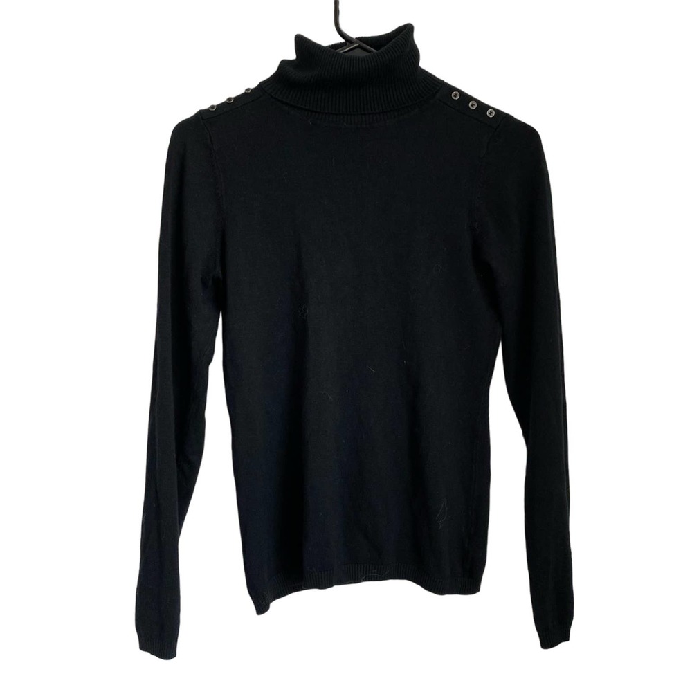 The Limited Black Turtleneck Sweater, Size S, EUC
